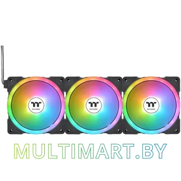 Набор вентиляторов Thermaltake Swafan EX12 ARGB TT Premium Edition 3-Fan Pack (CL-F167-PL12SW-A)